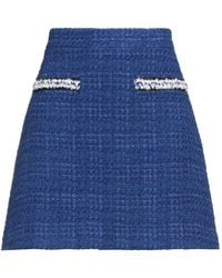 Marella - Mini Skirt Acrylic, Wool, Polyester, Polyamide - Lyst