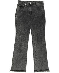 Boutique Moschino Denim Trousers - Grey