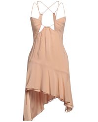 ANDAMANE - Mini Dress Silk, Elastane - Lyst
