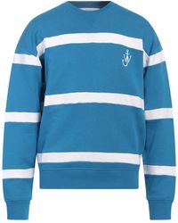 JW Anderson - Azure Sweatshirt Cotton, Elastane - Lyst
