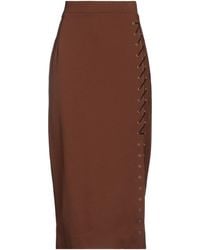 Clips - Midi Skirt Viscose, Polyamide, Elastane, Polyester, Polyurethane - Lyst