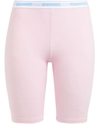 DSquared² - Shorts & Bermuda Shorts Cotton, Elastane - Lyst