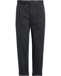 BE ABLE - Charcoal Pants Cotton, Virgin Wool, Elastane - Lyst