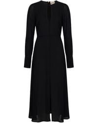 Semicouture - Midi Dress Viscose - Lyst