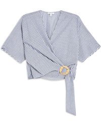 TOPSHOP Blouse - Bleu