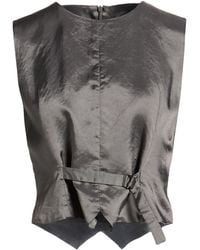 MM6 by Maison Margiela - Top Viscose - Lyst