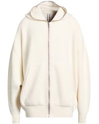 Rick Owens - Cream Cardigan Alpaca Wool, Polyamide, Wool, Elastane - Lyst