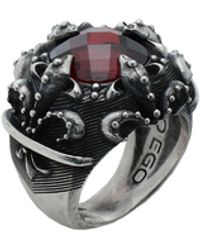 First People First Anillo - Metálico