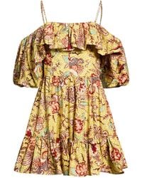 Ulla Johnson - Minivestido - Lyst