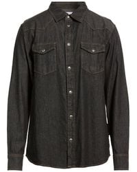 Richmond X - Denim Shirt Cotton - Lyst