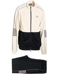EA7 - Ivory Tracksuit Polyester - Lyst