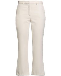 SEVENTY VENEZIA - Cream Pants Polyester, Elastane - Lyst