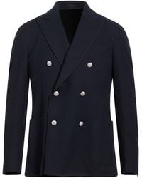 Lardini - Blazer Wool, Polyester, Cotton, Elastane - Lyst