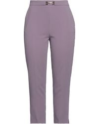 Elisabetta Franchi - Pants Polyester - Lyst