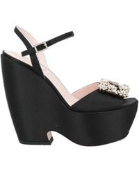 Roger Vivier - Sandals Textile Fibers - Lyst