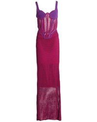 Dion Lee - Maxi Dress Recycled Viscose, Nylon - Lyst