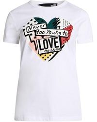 Love Moschino - T-Shirt - Lyst