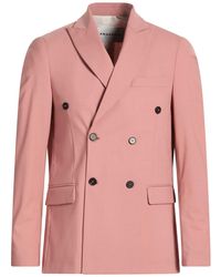 Amaranto - Antique Rose Blazer Polyester, Virgin Wool, Elastane - Lyst