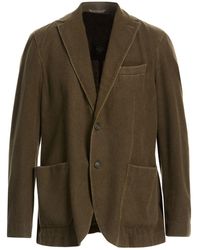 Circolo 1901 - Military Blazer Virgin Wool, Polyamide - Lyst