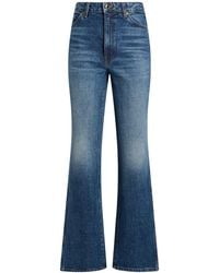 KHAITE - Jeans Cotton, Polyurethane - Lyst