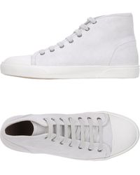 A.P.C. - Sneakers Soft Leather - Lyst