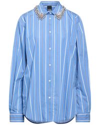 Pinko - Azure Shirt Cotton, Nylon, Glass, Brass, Polyester - Lyst