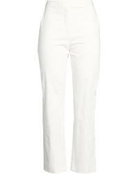Max Mara - Pants Cotton, Elastane - Lyst
