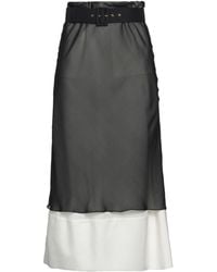 Quira - Maxi Skirt Silk, Cupro - Lyst