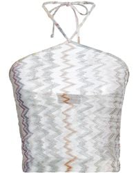 Missoni - Top Viscose, Cupro, Polyester - Lyst