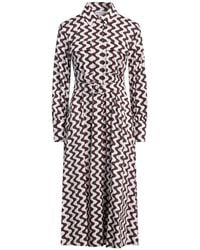 Marella - Vestido midi - Lyst