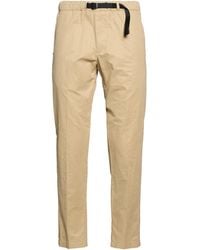 White Sand - Khaki Pants Cotton, Polyester, Polyamide - Lyst