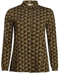 Siyu - Military Shirt Viscose, Elastane - Lyst