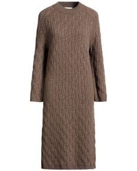 Agnona - Midi Dress Cashmere - Lyst