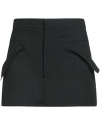 Rick Owens - Mini Skirt Virgin Wool - Lyst