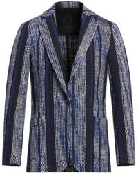 T-jacket By Tonello - Blazer Cotton, Polyester, Polyamide, Elastane - Lyst