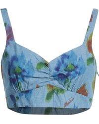 Moschino - Slate Top Cotton - Lyst