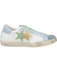 2Star - Sneakers Leather, Textile Fibers, Synthetic Material - Lyst