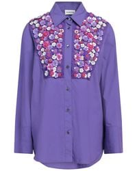 P.A.R.O.S.H. - Shirt Cotton, Polyamide, Pvc - Lyst