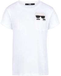 Damen-T-Shirts von Karl Lagerfeld | Online-Schlussverkauf – Bis zu 74%  Rabatt | Lyst DE