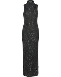 Marella - Maxi Dress Polyamide, Alpaca Wool, Wool - Lyst