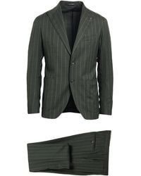 Tagliatore - Dark Suit Virgin Wool, Elastane - Lyst