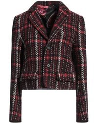 Marni - Burgundy Blazer Virgin Wool, Polyamide, Mohair Wool, Viscose - Lyst