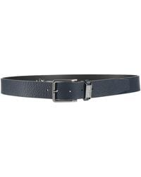ARMANI EXCHANGE - Belt Cow Leather - Lyst