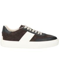 Tod's - Dark Sneakers Leather - Lyst