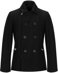 armani jeans coat mens
