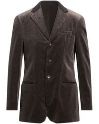 Armani Collezioni - Blazer Cotton - Lyst