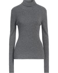 Jucca - Turtleneck Wool, Viscose, Polyamide, Metal, Cashmere - Lyst