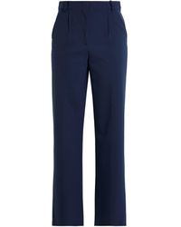 Patrizia Pepe - Midnight Pants Polyester, Virgin Wool, Elastane - Lyst