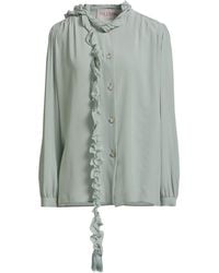 Valentino Garavani - Light Shirt Silk, Viscose, Cotton - Lyst