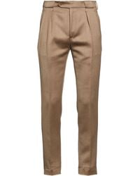 Berwich - Khaki Pants Wool - Lyst